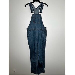 Dickies Womens Denim Jean Overalls Straight Leg Size S
